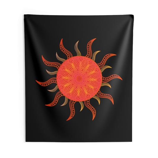 Sun Moon Tapestry Contemporary Home Decor . Galaxy Wall Hanging Art for Baby Nursery, Dorm room, Coastal Home . Housewarming Gift