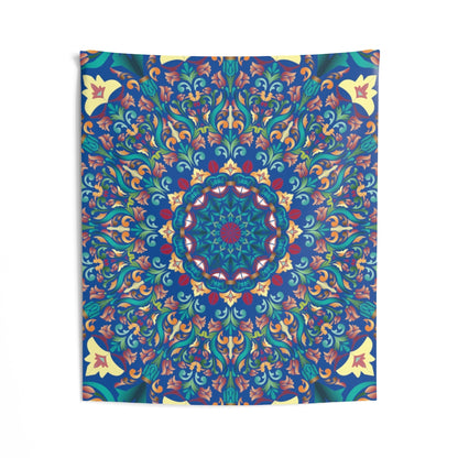 Indian Tapestry for Contemporary Home Decor . Inspirational Wall Hanging Art for Baby Nursery, Dorm room, Coastal Home . Housewarming Gift