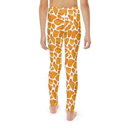 Giraffe animal kingdom, Safari Youth Leggings,  One of a Kind Gift - Unique Workout Activewear tights for kids, Daughter, Niece  Christmas Gift