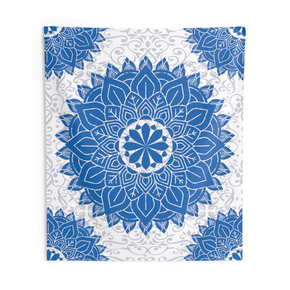 Mandala Tapestry for Contemporary Home Decor . Inspirational Wall Hanging Art for Baby Nursery, Dorm room, Coastal Home . Housewarming Gift