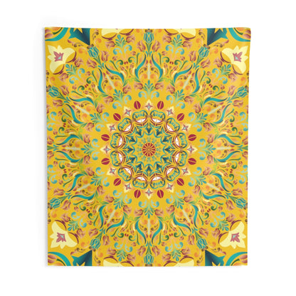 Indian Tapestry for Contemporary Home Decor . Inspirational Wall Hanging Art for Baby Nursery, Dorm room, Coastal Home . Housewarming Gift