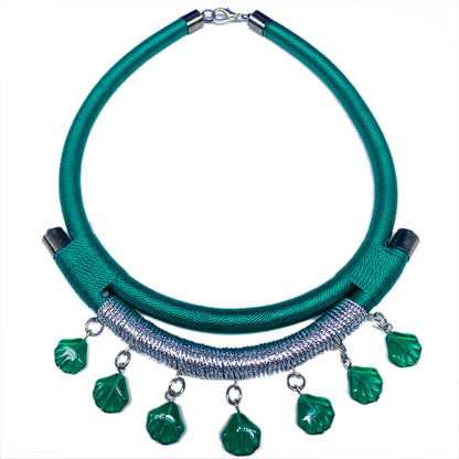 Kathy Handmade Colorful Statement chocker