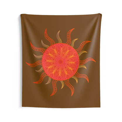 Sun Moon Tapestry Contemporary Home Decor . Galaxy Wall Hanging Art for Baby Nursery, Dorm room, Coastal Home . Housewarming Gift