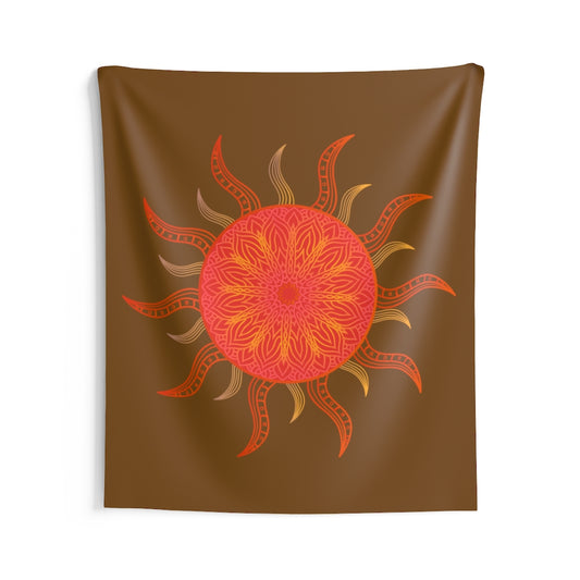 Sun Moon Tapestry Contemporary Home Decor . Galaxy Wall Hanging Art for Baby Nursery, Dorm room, Coastal Home . Housewarming Gift