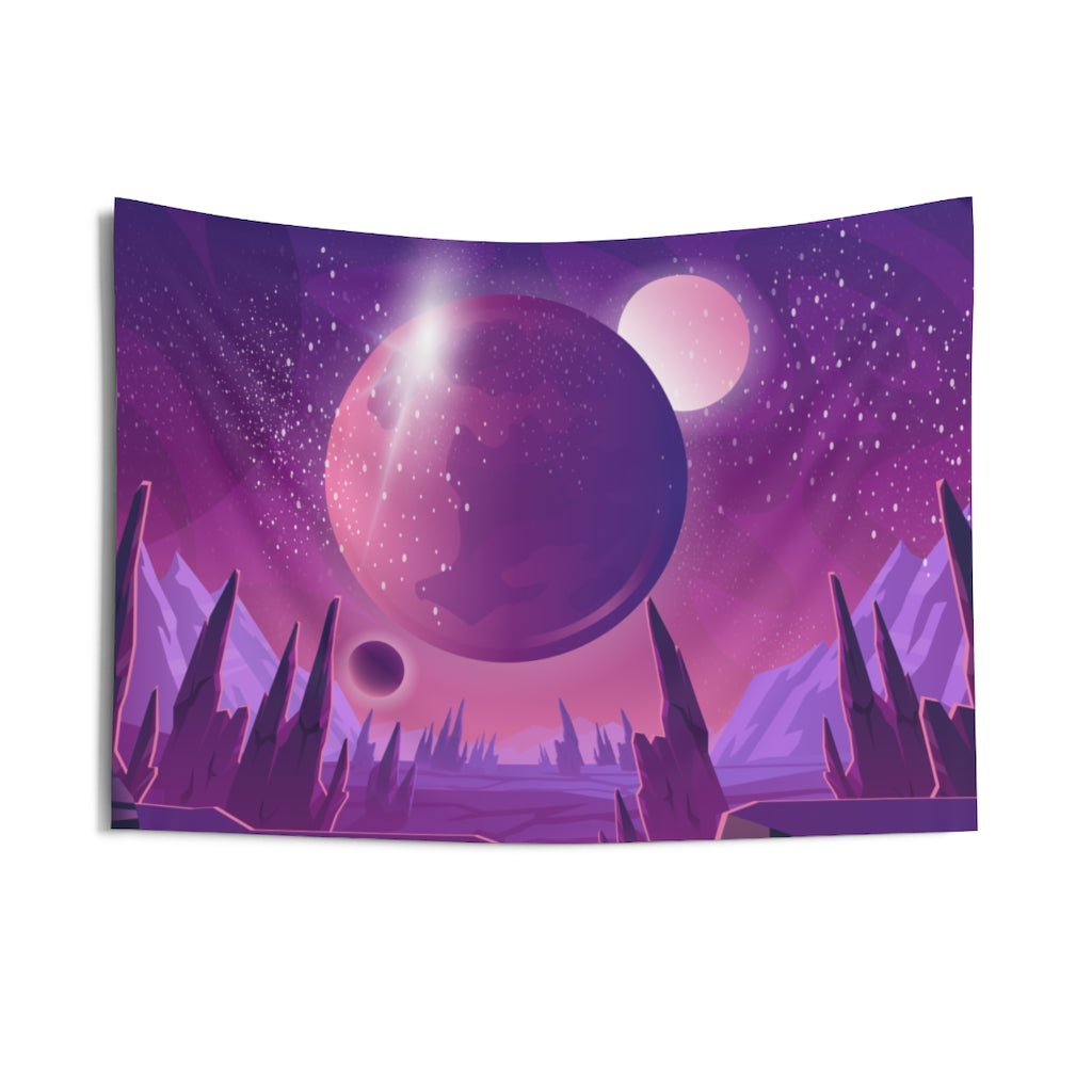 Moon Phase Tapestry for Contemporary Home Decor . Inspirational Wall Hanging Art for Baby Nursery, Dorm room, Coastal Home . Housewarming Gift
