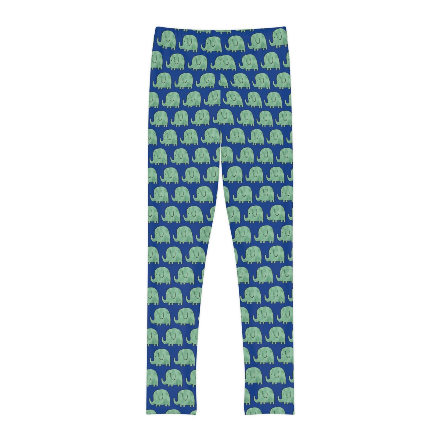 Elephant animal kingdom, Safari Youth Leggings,  One of a Kind Gift - Unique Workout Activewear tights for kids, Daughter, Niece  Christmas Gift