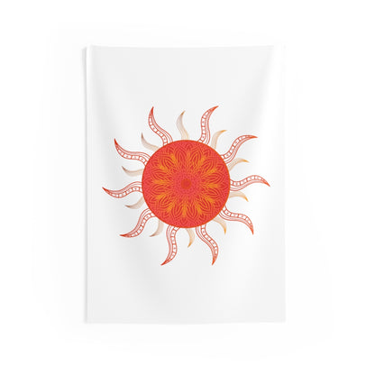 Sun Planet Tapestry Contemporary Home Decor . Galaxy Wall Hanging Art for Baby Nursery, Dorm room, Coastal Home . Housewarming Gift