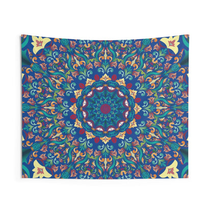 Indian Tapestry for Contemporary Home Decor . Inspirational Wall Hanging Art for Baby Nursery, Dorm room, Coastal Home . Housewarming Gift
