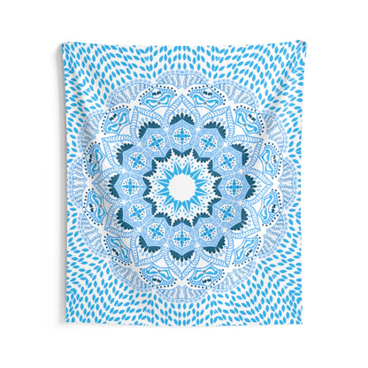 Indian Tapestry for Contemporary Home Decor . Inspirational Wall Hanging Art for Baby Nursery, Dorm room, Coastal Home . Housewarming Gift