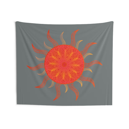Sun Moon Tapestry Contemporary Home Decor . Galaxy Wall Hanging Art for Baby Nursery, Dorm room, Coastal Home . Housewarming Gift