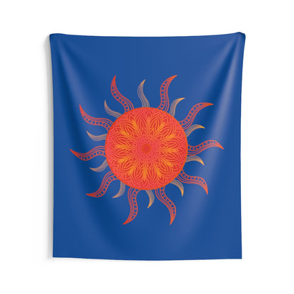 Sun Moon Tapestry Contemporary Home Decor . Galaxy Wall Hanging Art for Baby Nursery, Dorm room, Coastal Home . Housewarming Gift