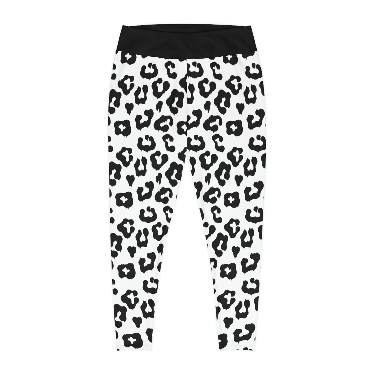 Pawsome Dog Mom Plus Size Leggings One of a Kind Gift - Unique Workout Activewear tights for Wife, Girlfriend, Mothers Day Gift