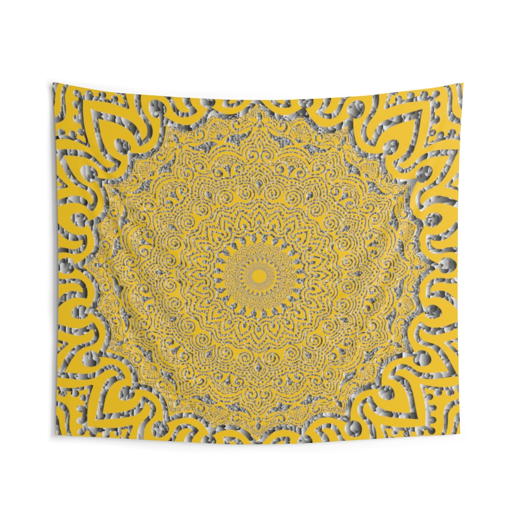 Indian Tapestry for Contemporary Home Decor . Inspirational Wall Hanging Art for Baby Nursery, Dorm room, Coastal Home . Housewarming Gift