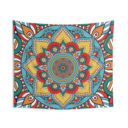 Indian Tapestry for Contemporary Home Decor . Inspirational Wall Hanging Art for Baby Nursery, Dorm room, Coastal Home . Housewarming Gift