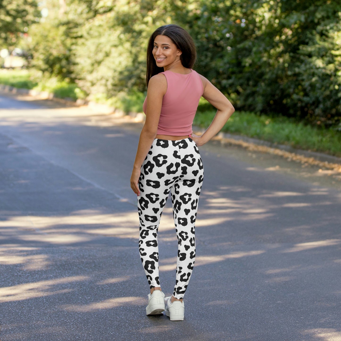Dog Mom Women Leggings One of a Kind Gift - Unique Workout Activewear tights for Wife, Best Friend . Mothers Day or Christmas Gift