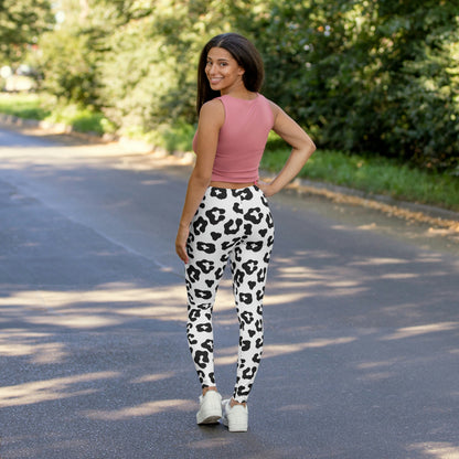 Dog Mom Women Leggings One of a Kind Gift - Unique Workout Activewear tights for Wife, Best Friend . Mothers Day or Christmas Gift