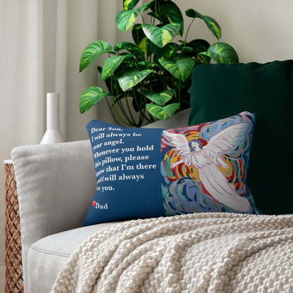 Spun Polyester Lumbar Pillow