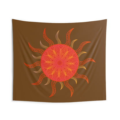Sun Moon Tapestry Contemporary Home Decor . Galaxy Wall Hanging Art for Baby Nursery, Dorm room, Coastal Home . Housewarming Gift