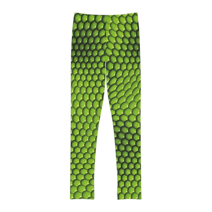 Lizard animal kingdom, Safari Youth Leggings, One of a Kind Gift - Unique Workout Activewear tights for kids, Daughter, Niece Christmas Gift