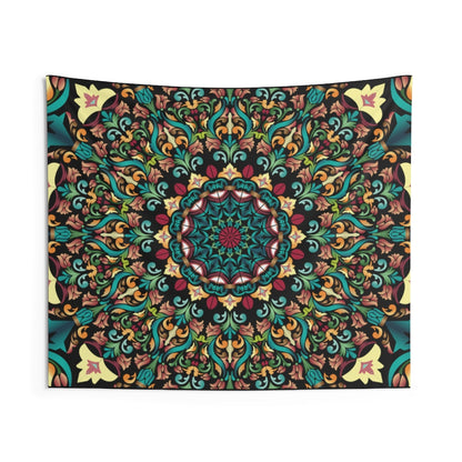 Indian Tapestry for Contemporary Home Decor . Inspirational Wall Hanging Art for Baby Nursery, Dorm room, Coastal Home . Housewarming Gift