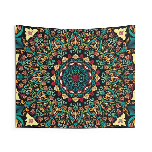 Indian Tapestry for Contemporary Home Decor . Inspirational Wall Hanging Art for Baby Nursery, Dorm room, Coastal Home . Housewarming Gift