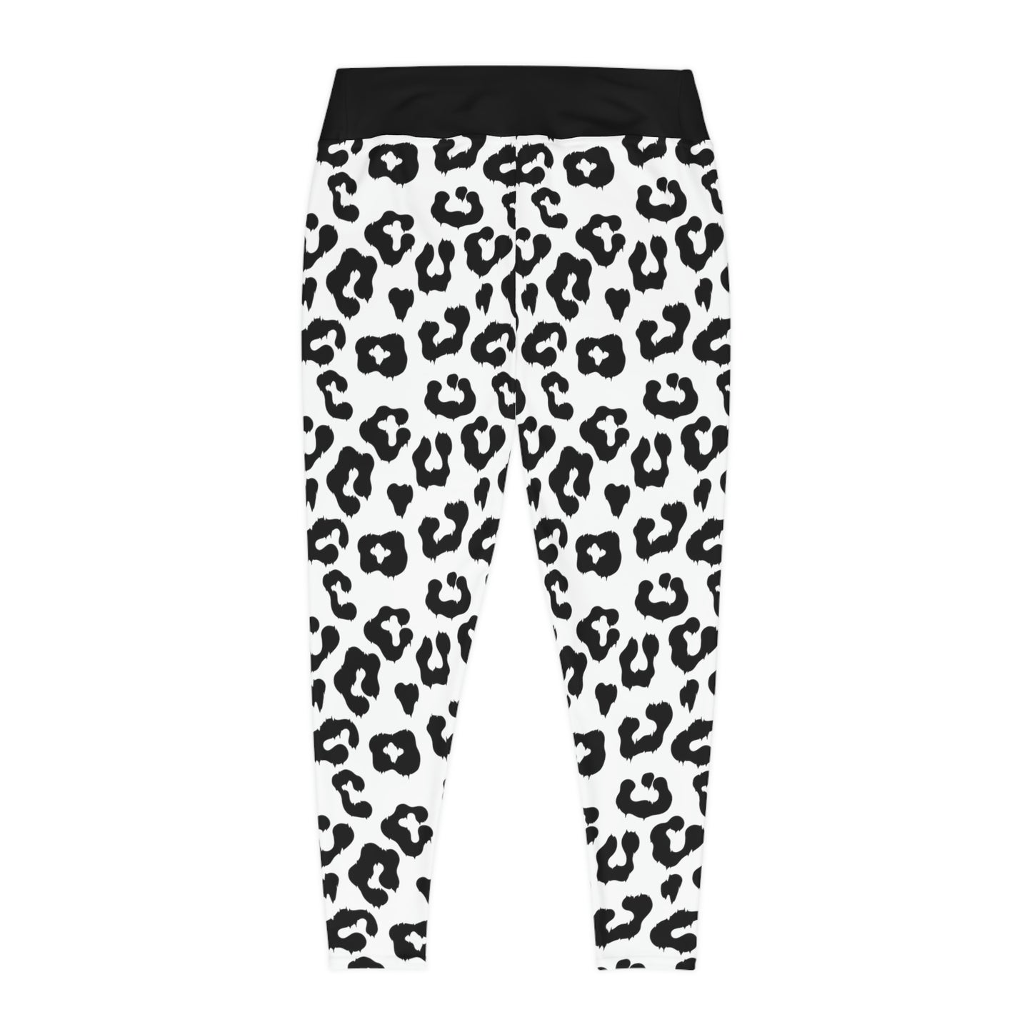 Pawsome Dog Mom Plus Size Leggings One of a Kind Gift - Unique Workout Activewear tights for Wife, Girlfriend, Mothers Day Gift