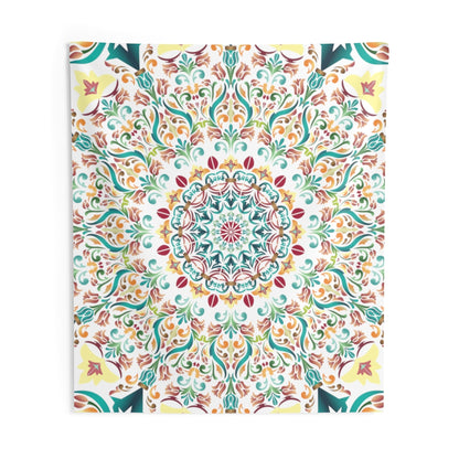 Indian Tapestry for Contemporary Home Decor . Inspirational Wall Hanging Art for Baby Nursery, Dorm room, Coastal Home . Housewarming Gift