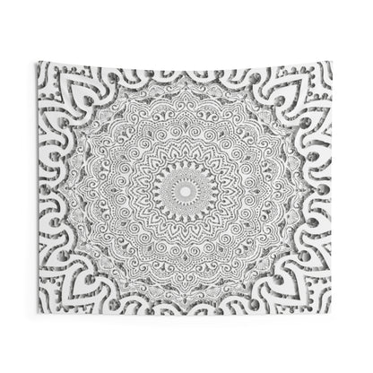 Indian Tapestry for Contemporary Home Decor . Inspirational Wall Hanging Art for Baby Nursery, Dorm room, Coastal Home . Housewarming Gift