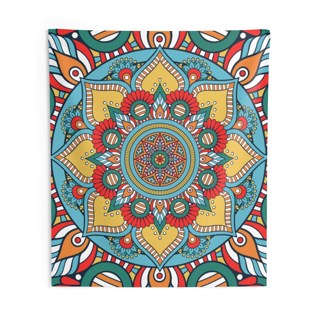 Indian Tapestry for Contemporary Home Decor . Inspirational Wall Hanging Art for Baby Nursery, Dorm room, Coastal Home . Housewarming Gift