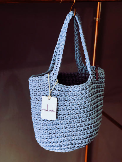 Tote Bag Scandinavian Style Crochet