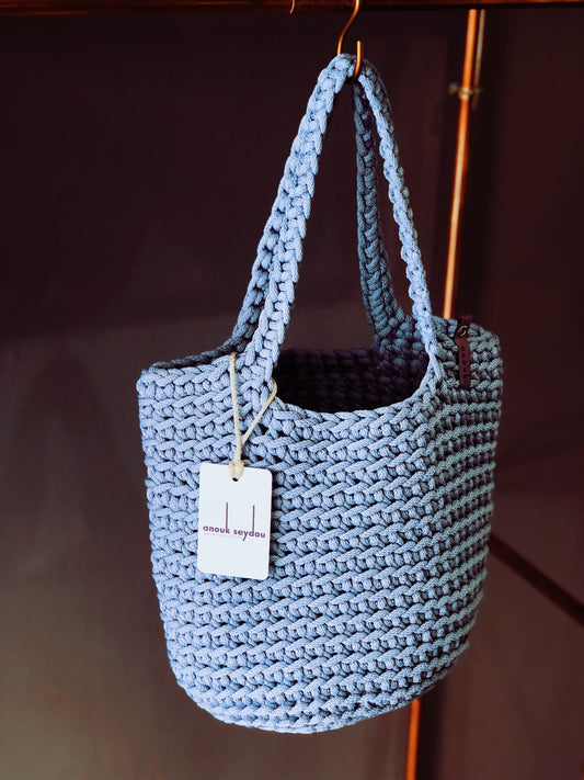 Tote Bag Scandinavian Style Crochet