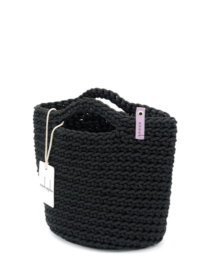 Scandinavian Style Short Handles Handmade Tote Bag