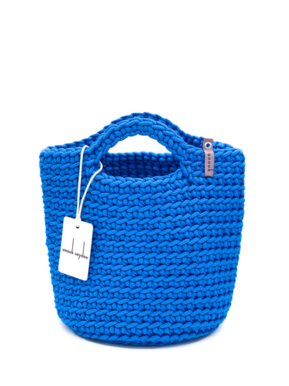 Scandinavian Style Short Handles Handmade Tote Bag