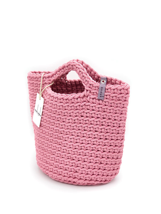 Scandinavian Style Short Handle Tote Bag Handmade