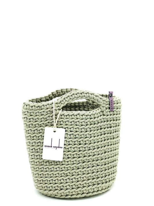 Scandinavian Style Tote Bag Frozen Sage