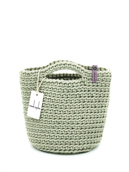 Scandinavian Style Tote Bag Frozen Sage