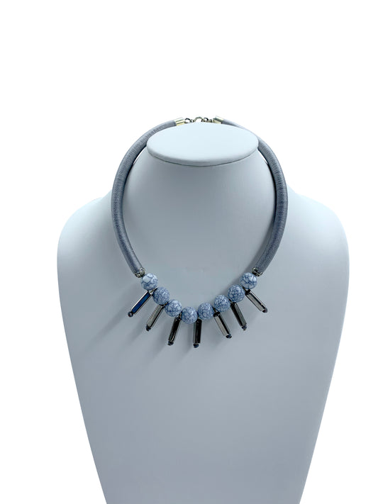 Kathy Handmade Colorful Statement chocker