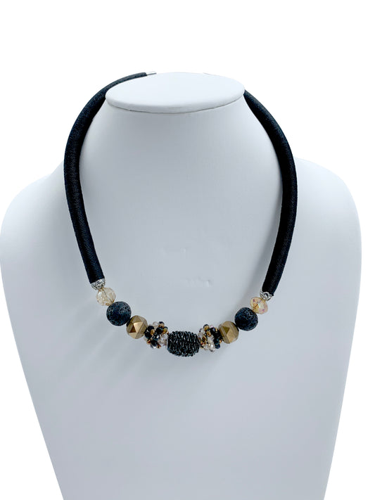 Kathy Handmade Colorful Statement chocker