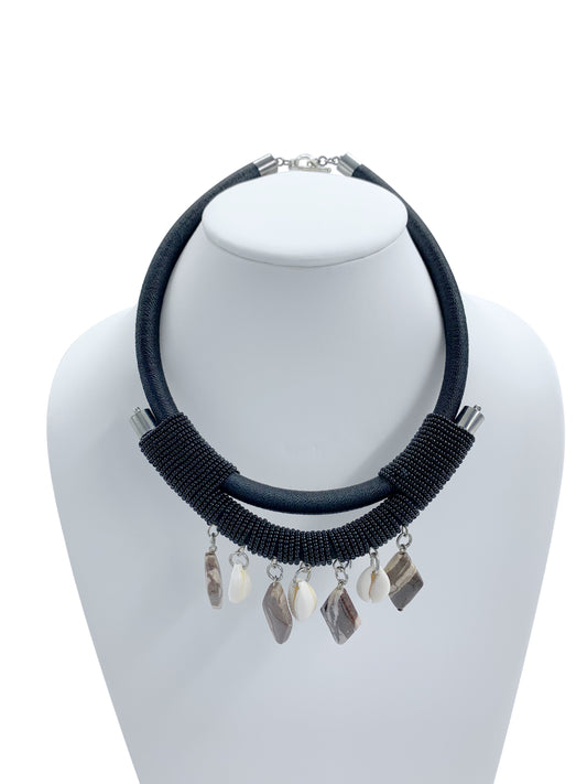 Kathy Handmade Colorful Statement chocker