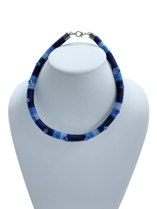 Kathy Handmade Colorful Statement chocker