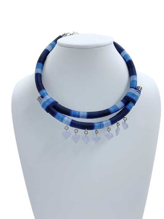 Kathy Handmade Colorful Statement chocker