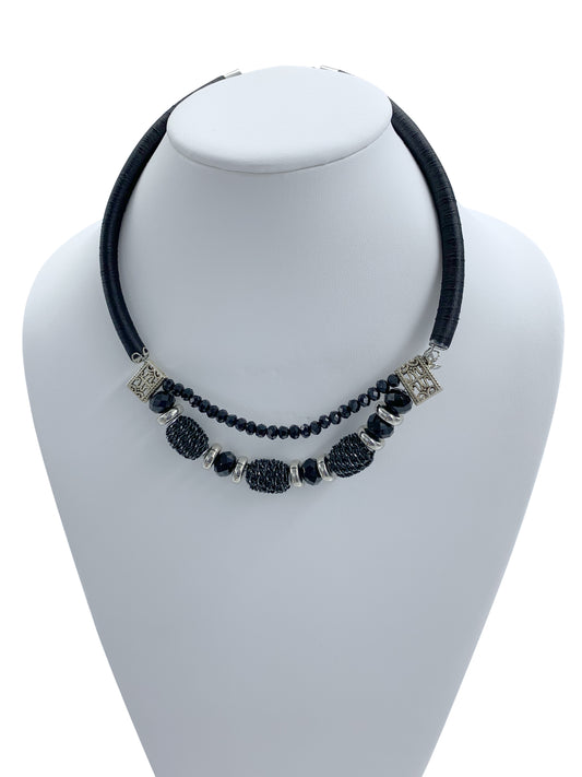 Kathy Handmade Colorful Statement chocker