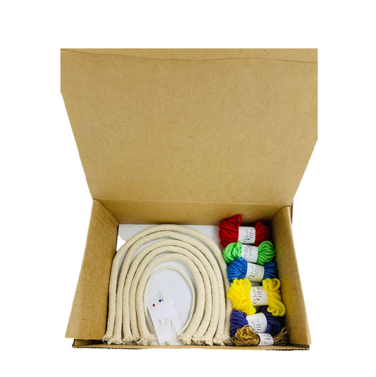 Rainbow Macramé DIY Kit