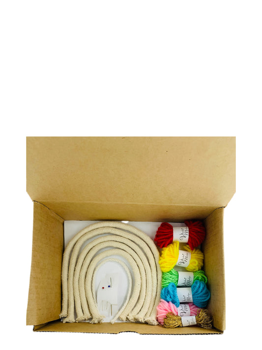 Rainbow Macramé DIY Kit