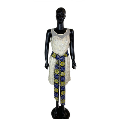 Reversible African Print Belt