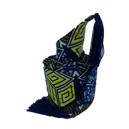 Reversible African Print Belt
