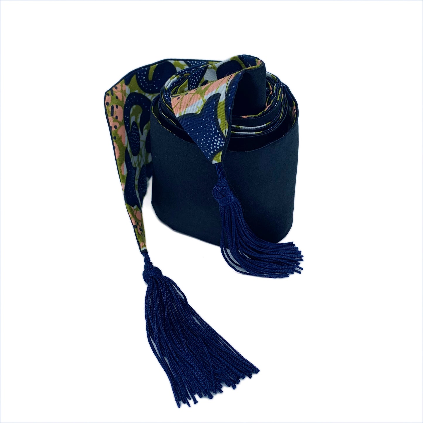 Reversible African Print Belt