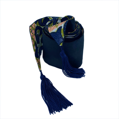 Reversible African Print Belt