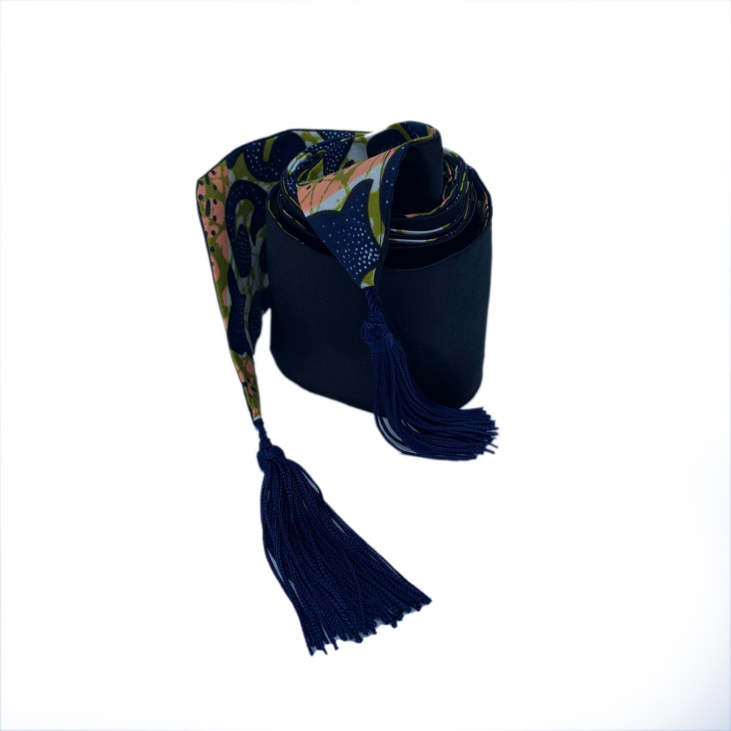Reversible African Print Belt