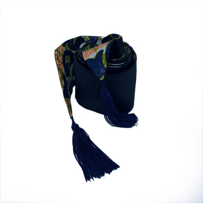 Reversible African Print Belt